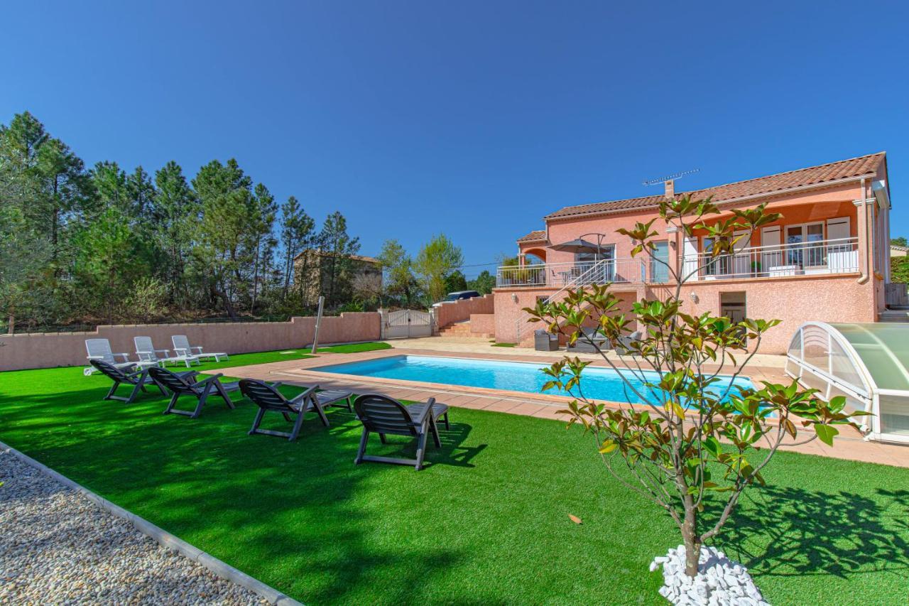 Villa La Bastide Du Mazel Banne Exterior foto