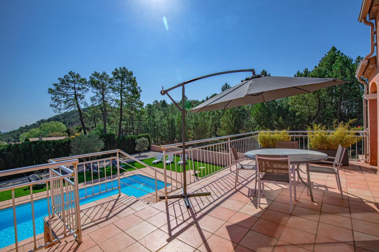 Villa La Bastide Du Mazel Banne Exterior foto