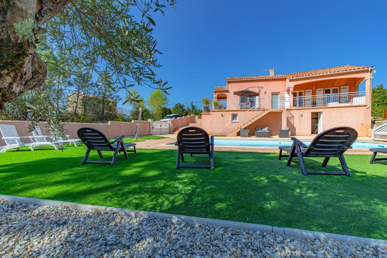 Villa La Bastide Du Mazel Banne Exterior foto