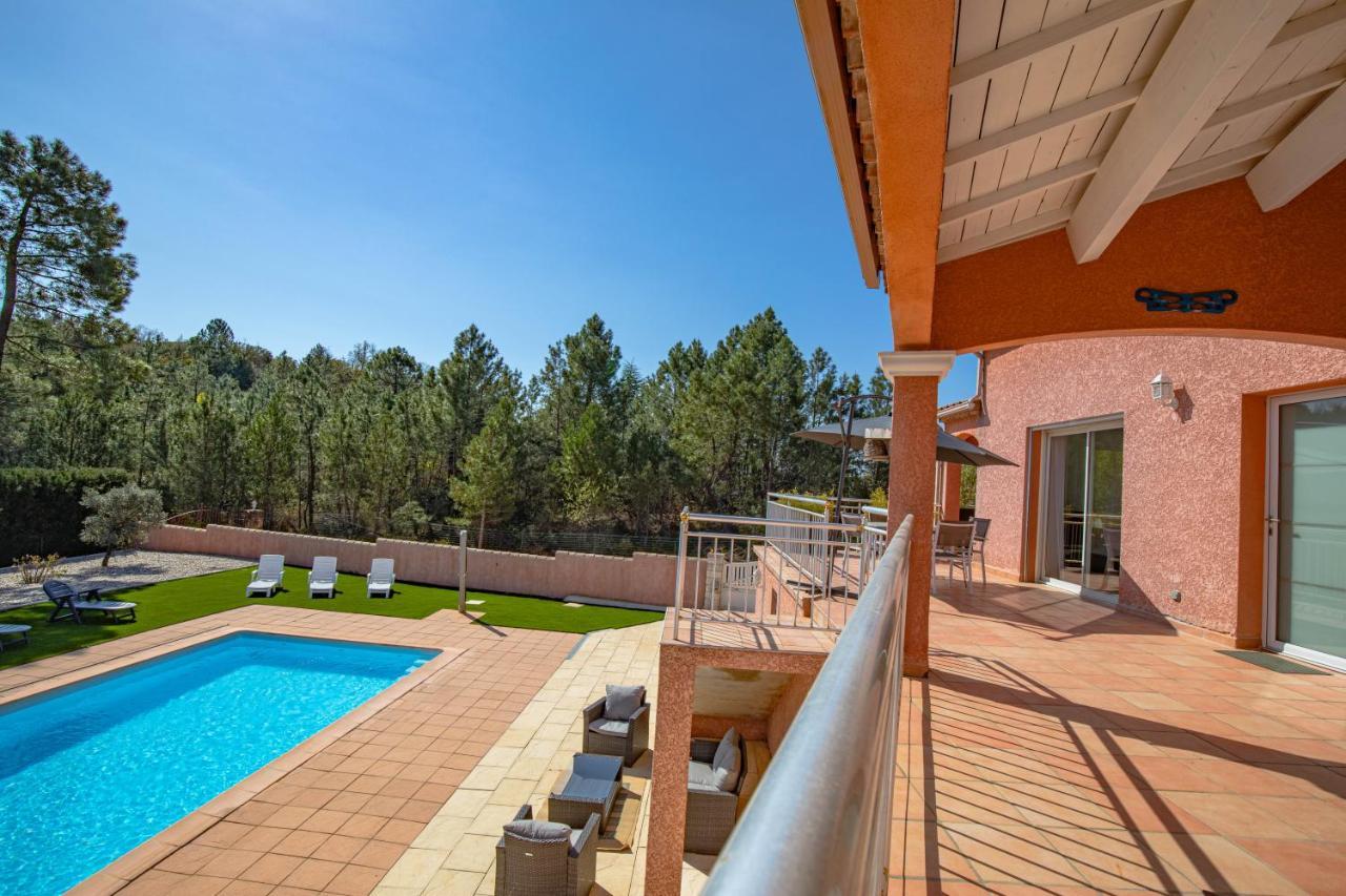 Villa La Bastide Du Mazel Banne Exterior foto