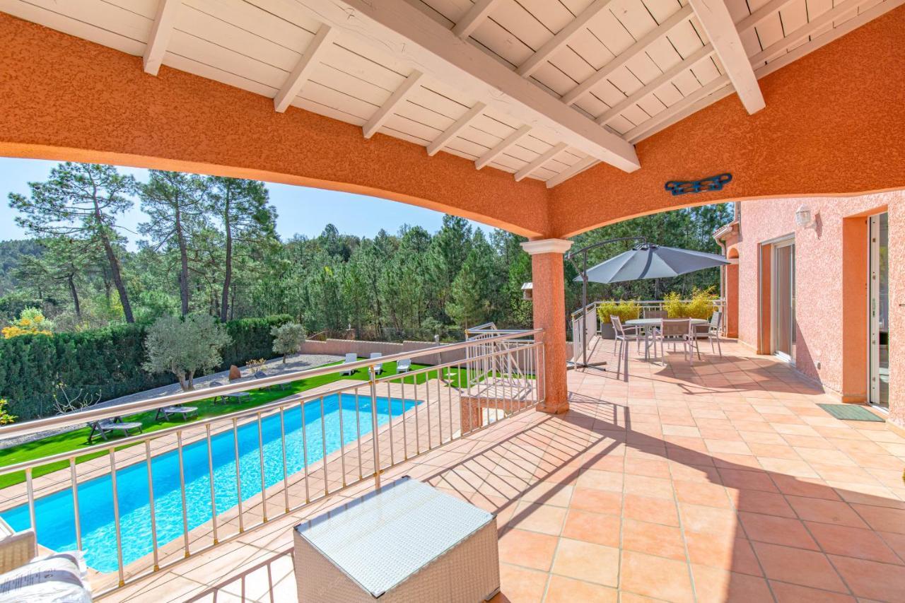Villa La Bastide Du Mazel Banne Exterior foto
