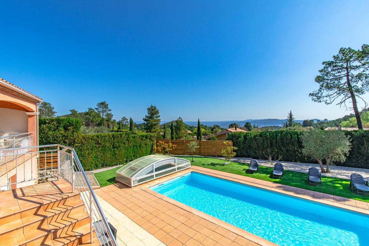 Villa La Bastide Du Mazel Banne Exterior foto
